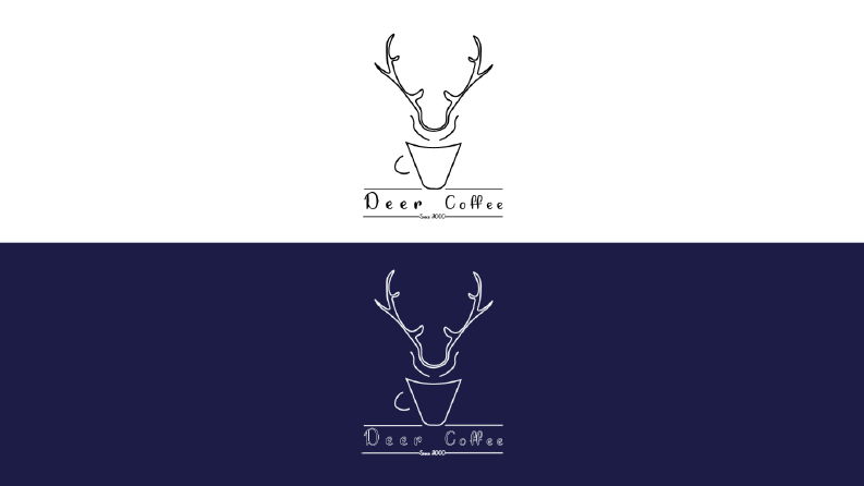Deer Coffee Logo Tasarımı