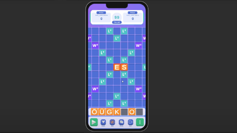Multiplayer Scrabble 