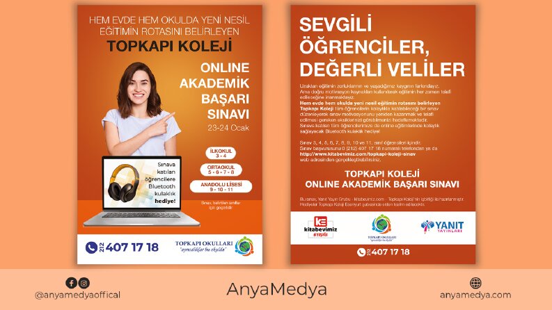 A3-A4-A5 Broşür tasarımı