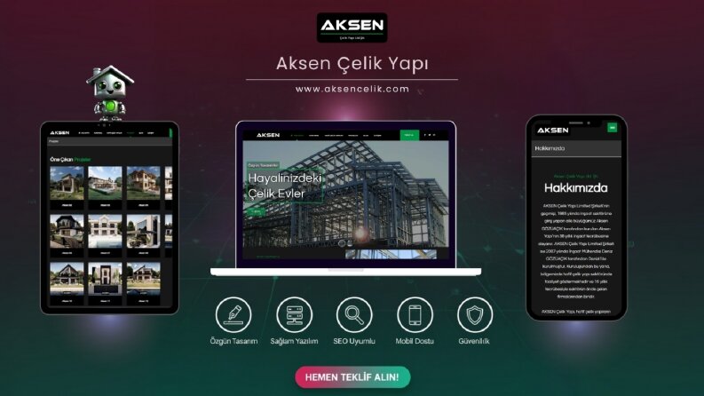Web Tasarım - Aksen Çelik