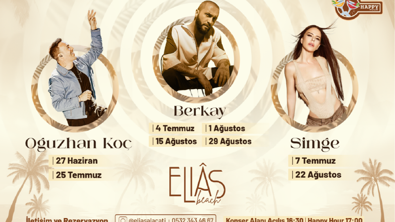 Elias Beach Bilboard Çalışması