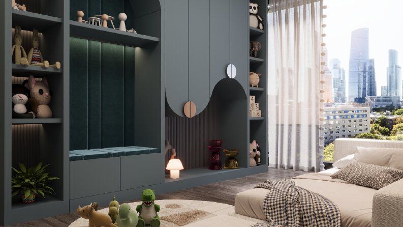 Residence Çocuk Odası - 3dsmax