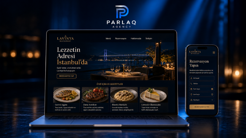 Restoran & Fine Dining Web Sitesi