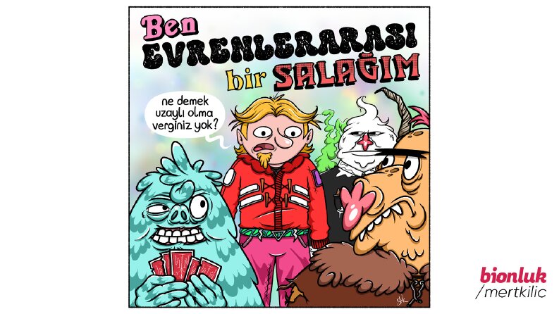 "Evrenlerarası" Karikatür Karesi