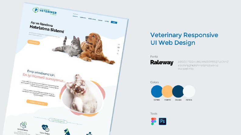 Veterinary UI Web Design