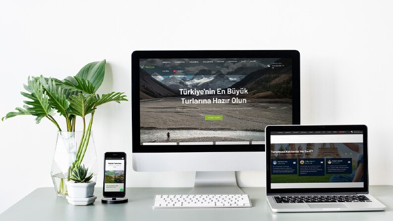 UY Turizm Özel Tasarım Anahtar Teslim Web Sitesi