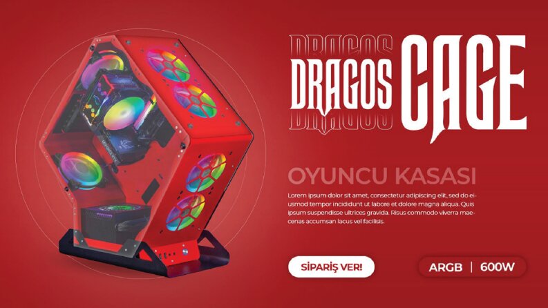 Bilişim Sektörü için Banner Tasarımı