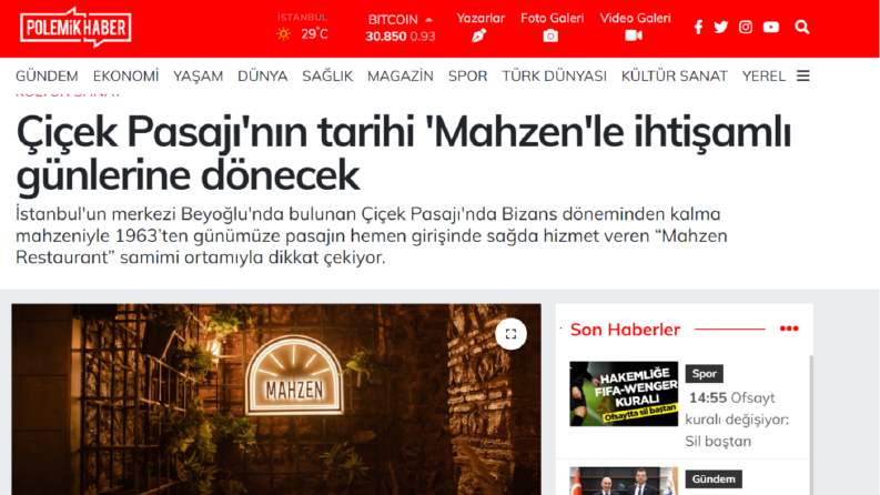 Ben, polemik haber portalında bültenlerinizi yayınlarım