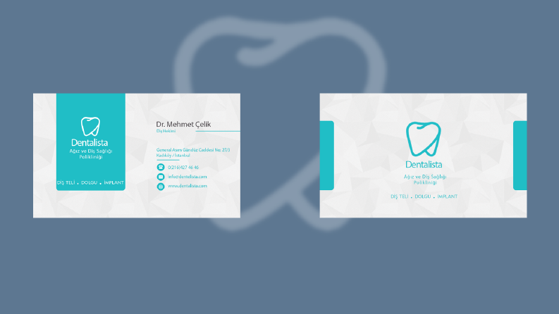 Dentista Kartvizit Tasarımı