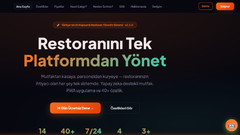 Sofrım Bulut Tabanlı Restoran Yazılımı