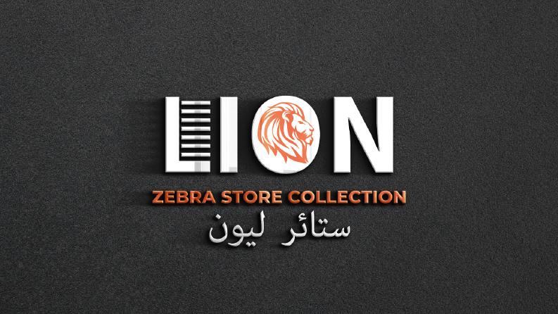 lion kurumsal logo konsept