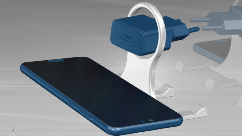 Telefon Tutucu Tasarımı ve Rendering