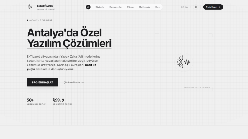 Baksoft Arge Resmi Web Sitesi