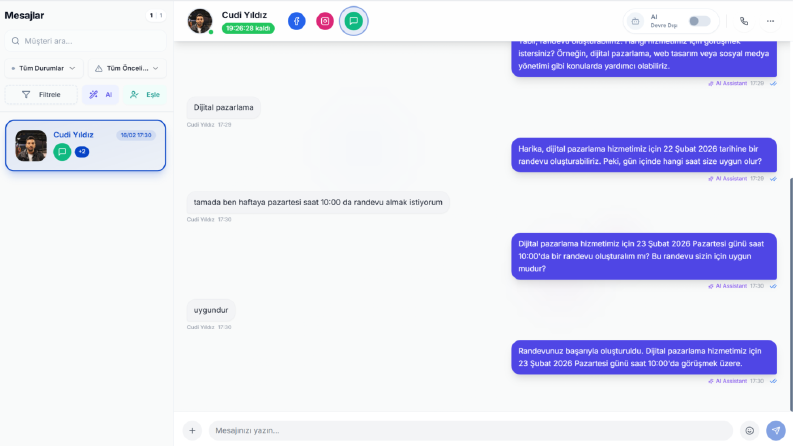 React & Node.js ile Özel SaaS CRM ve Yönetim Paneli
