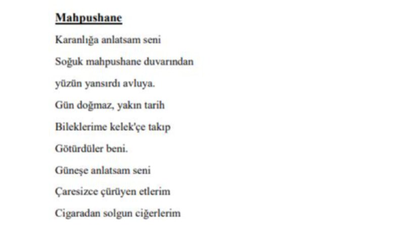 Serbest Şiir