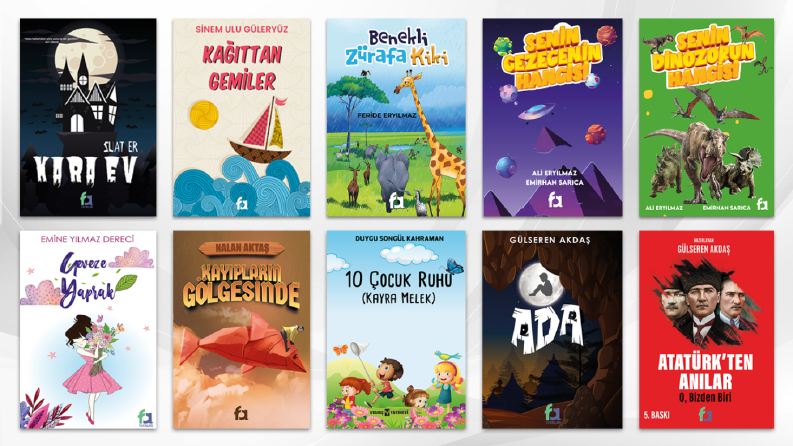 Çocuk Kitap Kapak Tasarımları