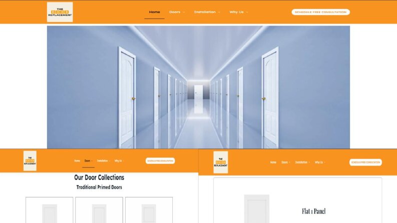 TheDoorReplacement - (WordPress + Elementor Pro + ACF)