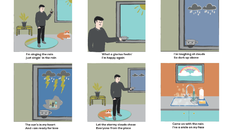 Singing in the Rain: Storyboard Tasarımı