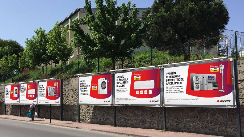 Profesyonel Açıkhava (Outdoor), Billboard ve CLP Tasarımları