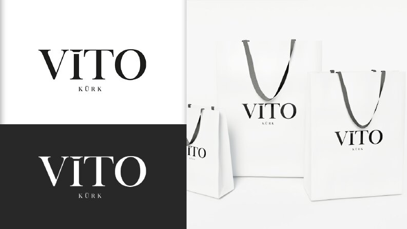 Vito kürk kurumsal logo tasarım