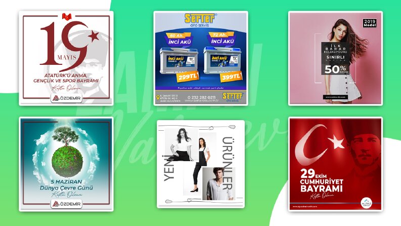 Sosyal Medya Tasarımları