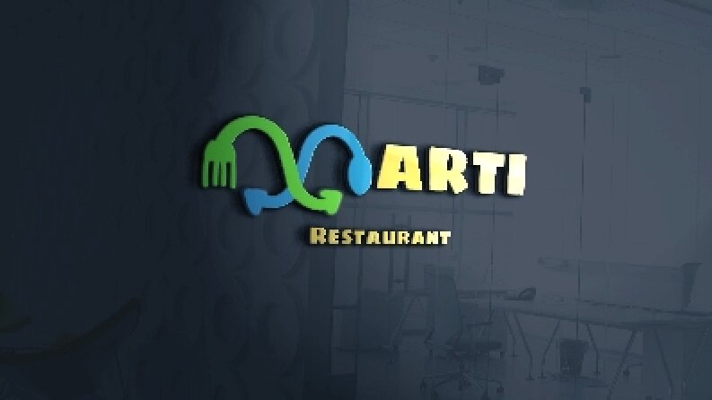 Martı restaurantı için logo tasarımı