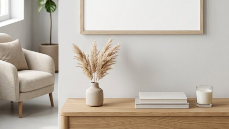 Minimal İç Mekan Tasarımı.