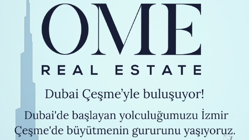 OME Real Estate Çeşme Açılış Davetiyesi