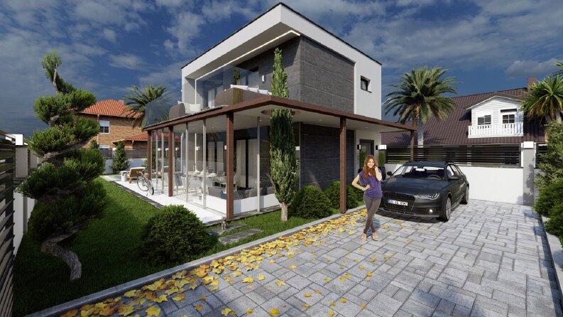 Urla Torasan I Villası Tasarım ve Modelleme