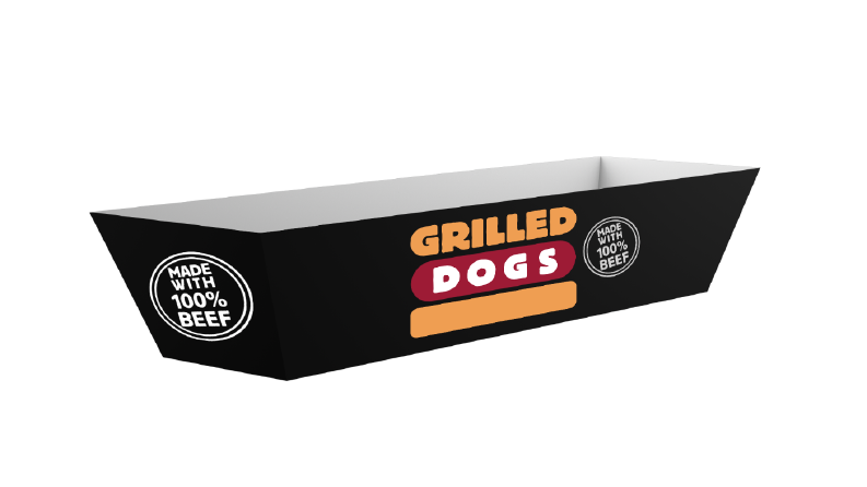 Grilled Dogs Ambalaj Tasarımı