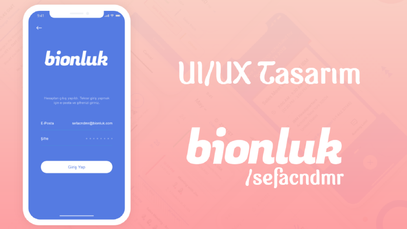 UI/UX Tasarımı