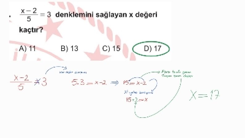 Lgs matematik soru çözümü