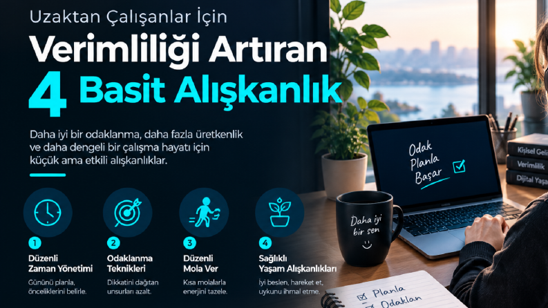 Uzaktan Çalışanlar İçin Verimlilik 