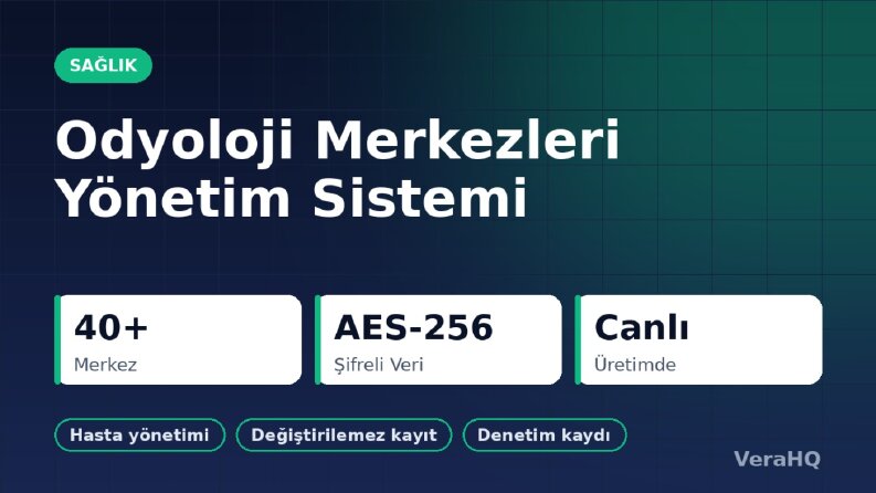 Odyoloji Merkezleri Yönetim Sistemi