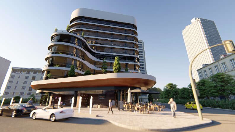 Samsun İş Merkezi Render