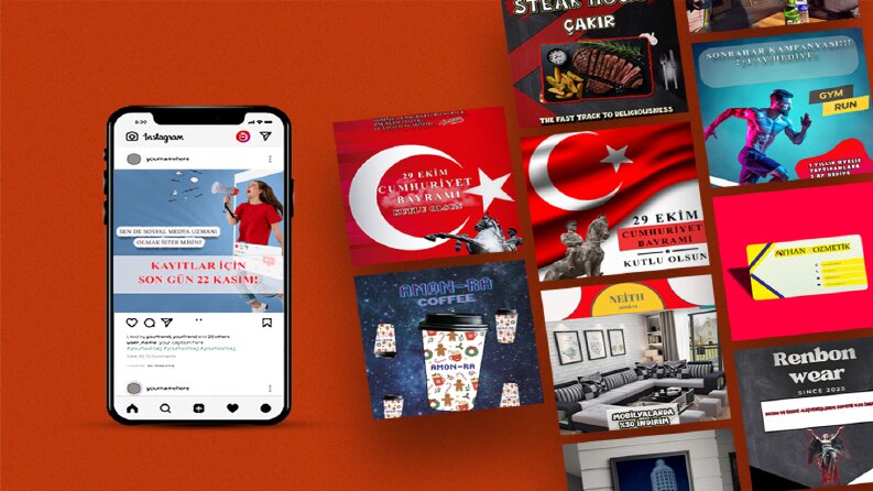 Yaratıcı Sosyal Medya Tasarımları