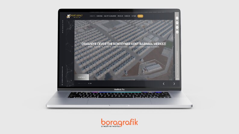 Kurt Asfalt İnşaat Websitesi
