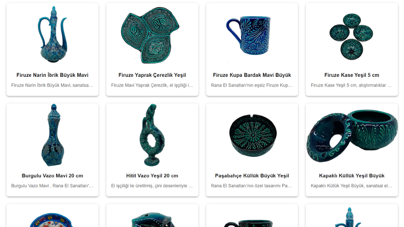 Ürün Katalog Sitesi Çoklu Dil - Next.Js