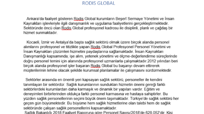İş örneğim
