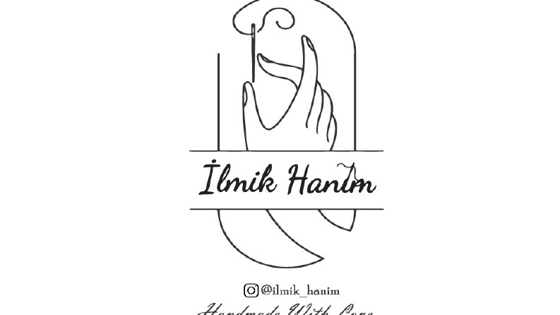 İlmik Hanım Kraft Kartvizit
