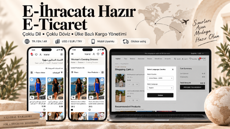 E-İhracat ve Çok Dilli E-Ticaret Deneyimi