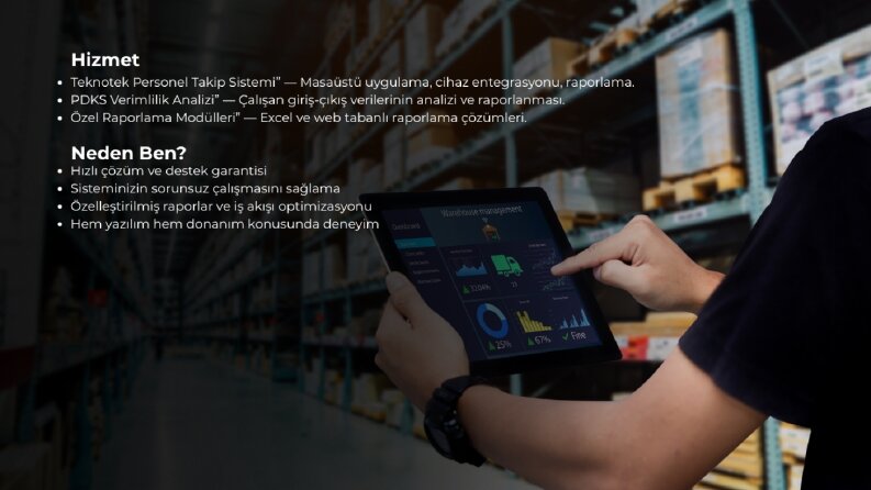PDKS Sistemleri & Teknik Destek Uzmanı