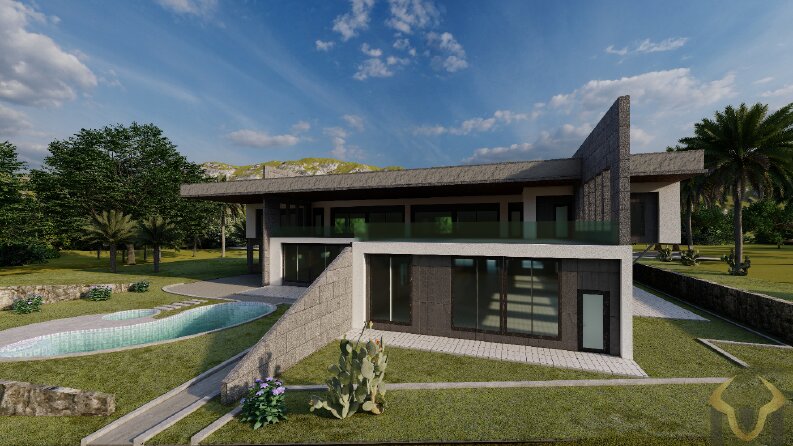 Betonarme bina 3D tasarım 