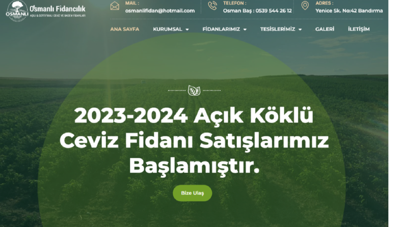 Fidan ve Fide Satışı – Doğal ve Sağlıklı Ürünler