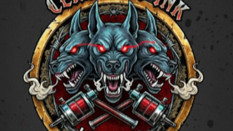 Cerberus Ink Tattoo – Marka Kimliği, Logo ve Kartvizit T.