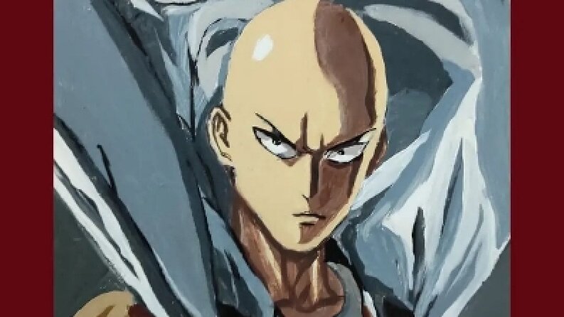 Akrilik ve yağlı boya tablo 