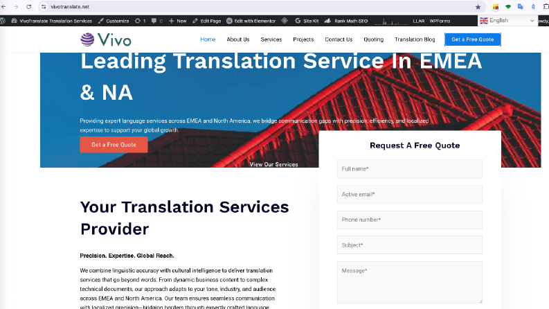 Komple Wordpress Websitesi