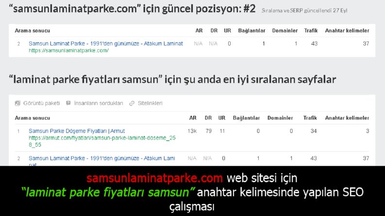 Seo Çalışması