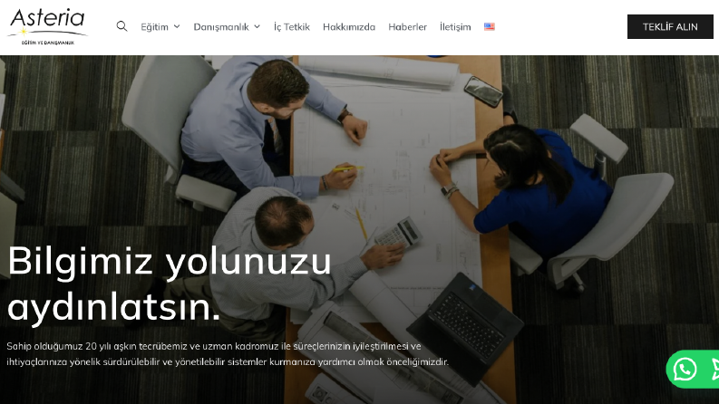 Asteria Danışmanlık - Web Tasarım