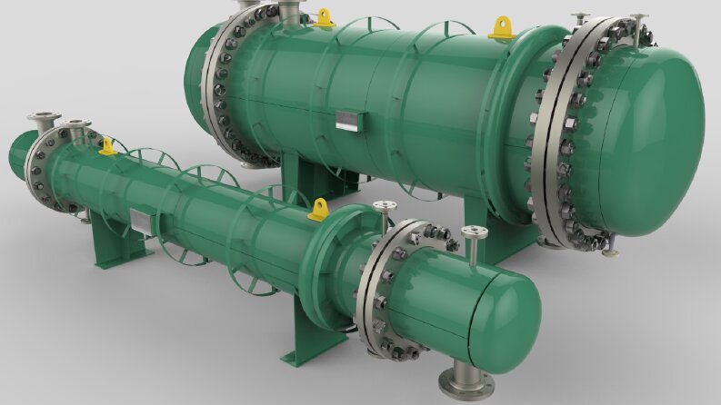 Solidworks - Eşanjör Çizimi